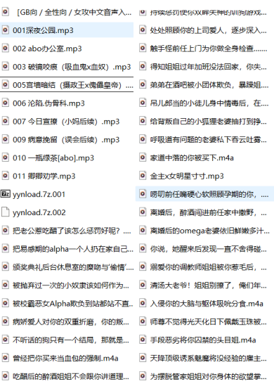 图片[2]-【稀有】B站四爱up主Gumi耶斯剧情音声48a/1.5G[百度网盘]最强车神专属-ASMR剧情主播资源分享网站