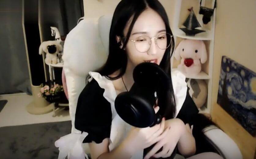 贝拉女仆装 ASMR助眠数羊